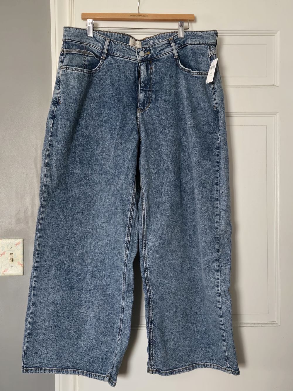 NWT Anthropologie Pilcro Plus Size Wide-Leg Women’s Jeans Sz 20W